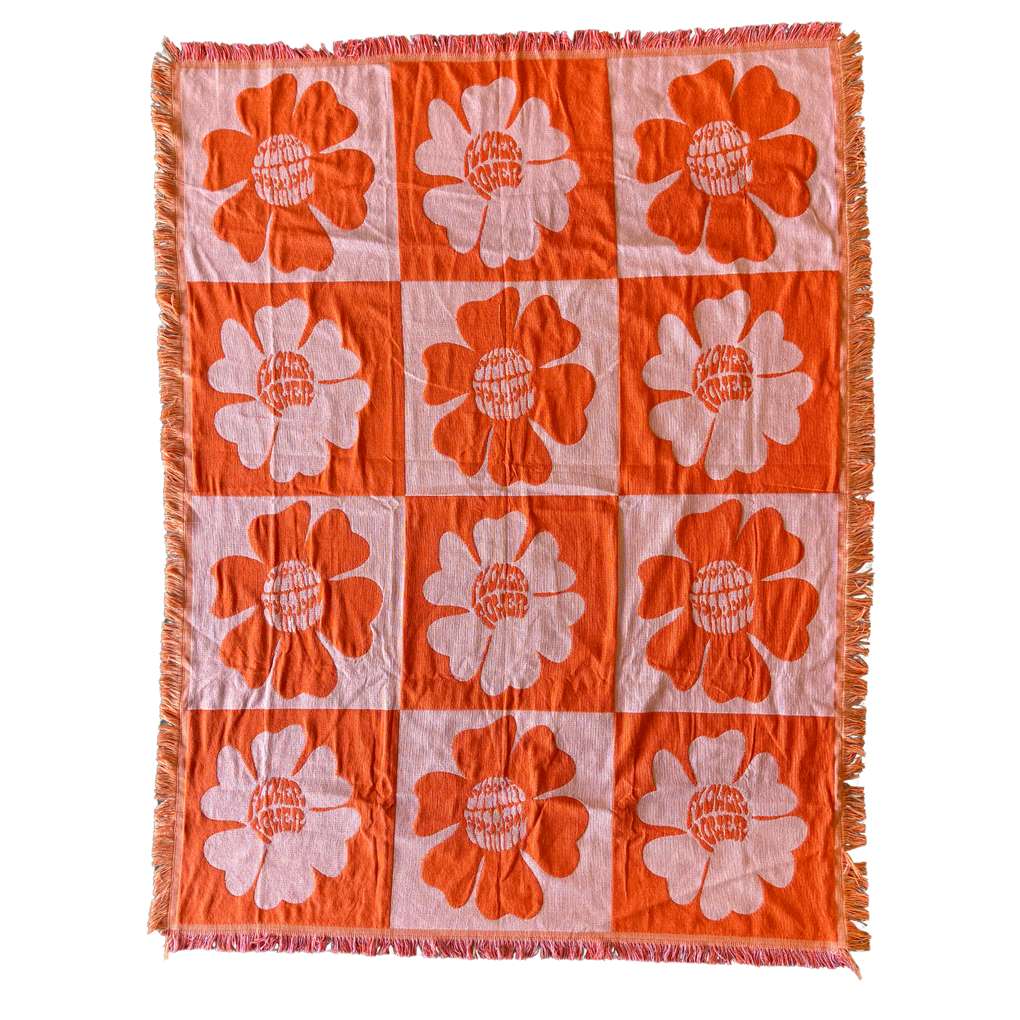 Blanket Flower Power Orange/Pink