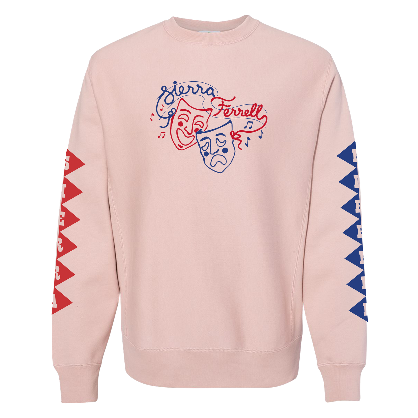 Crewneck Pink Masks