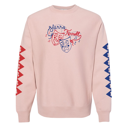 Crewneck Pink Masks