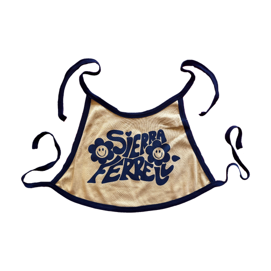 Gold/Black Hellbound Vintage Halter Top