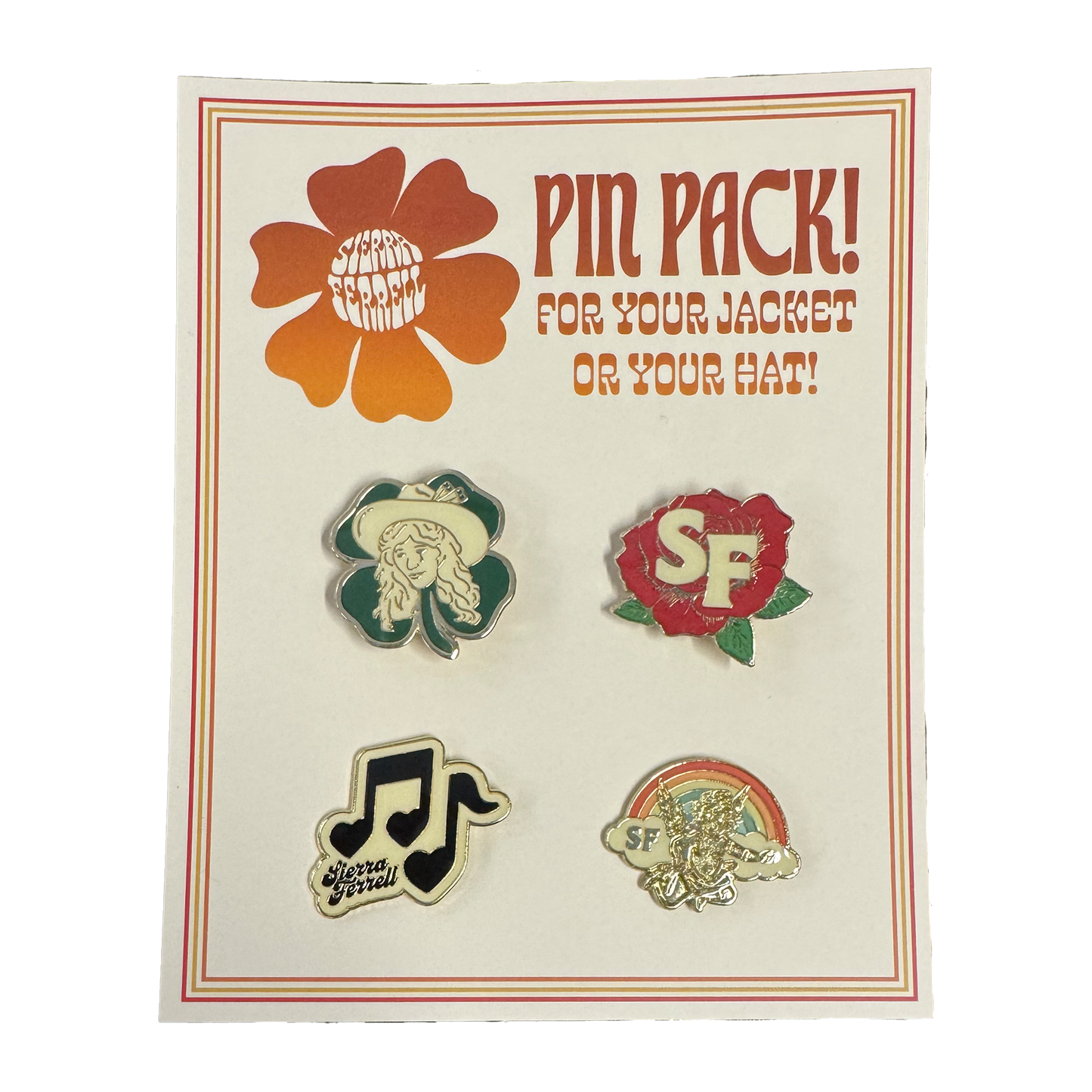 Pin Pack Flower