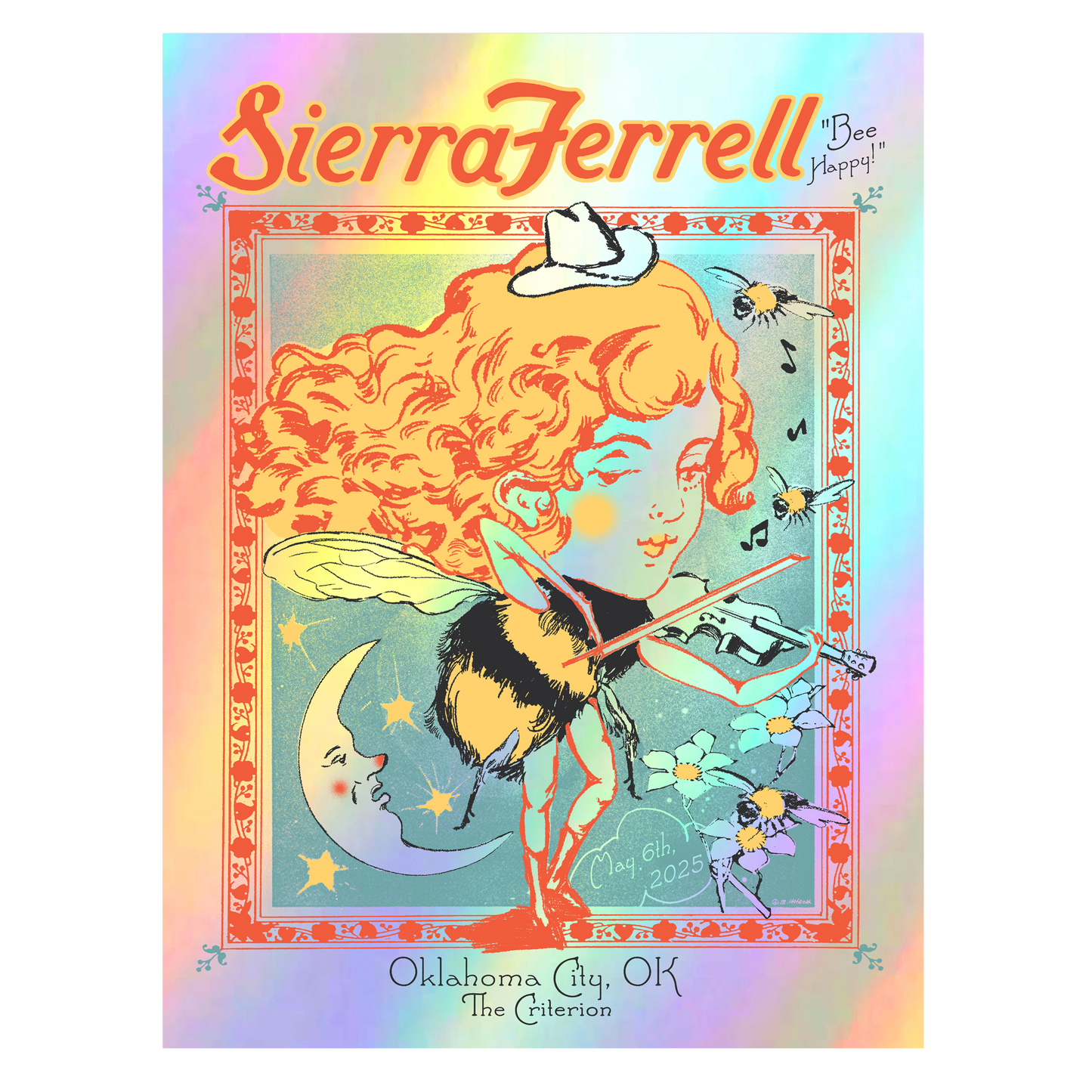 Poster Event Oklahoma City LIMITED FOIL