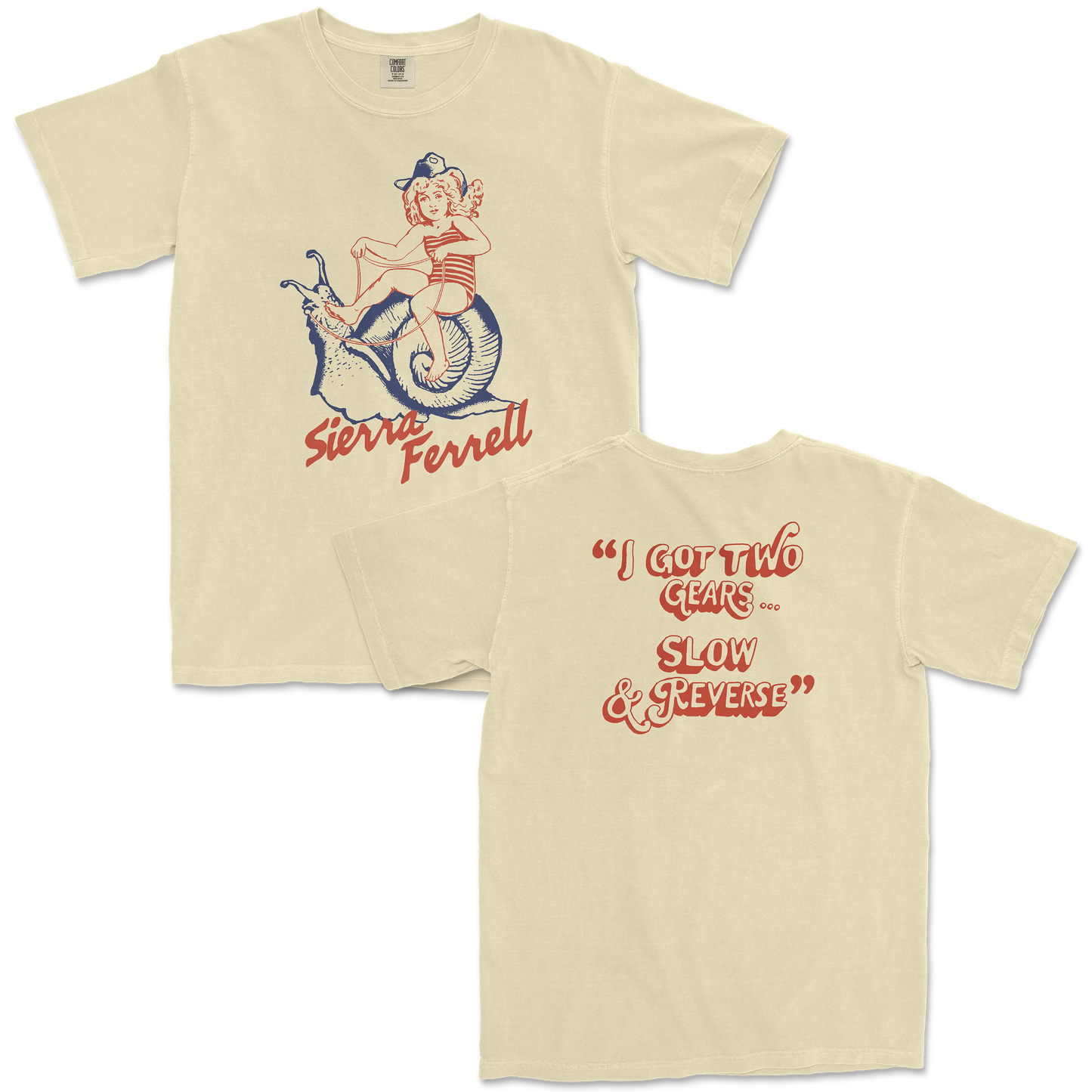Slow & Reverse Snail Tee