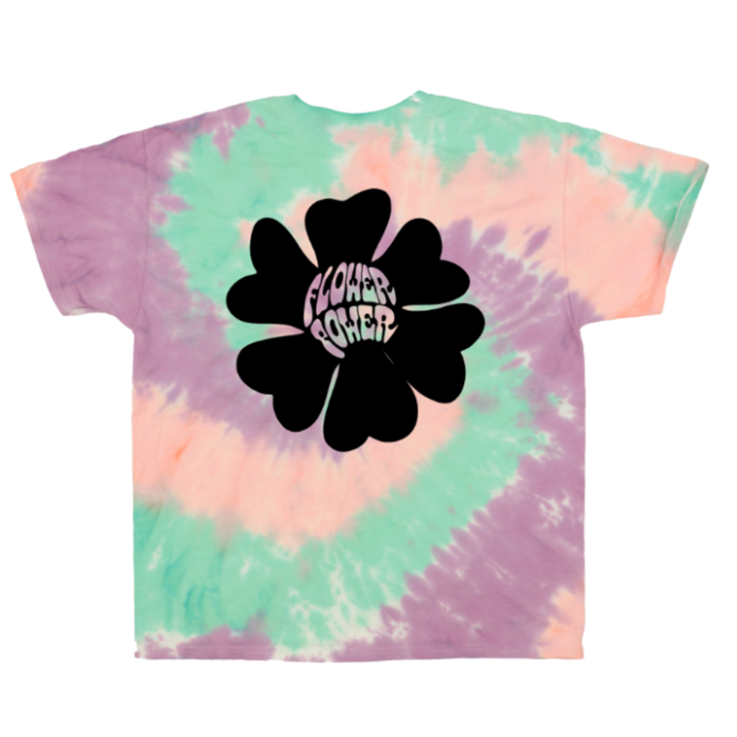 Tie Dye Flower Power Tee