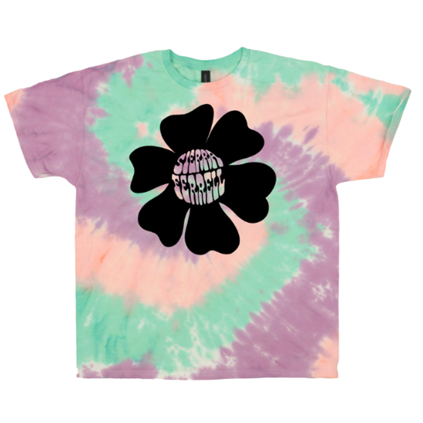 Tie Dye Flower Power Tee