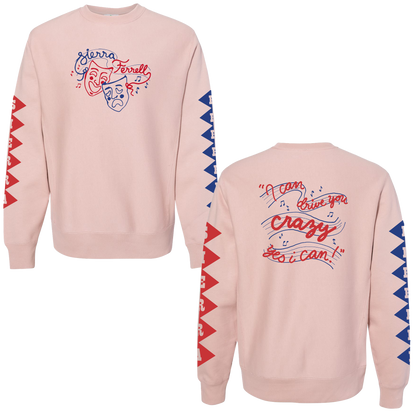 Crewneck Pink Masks