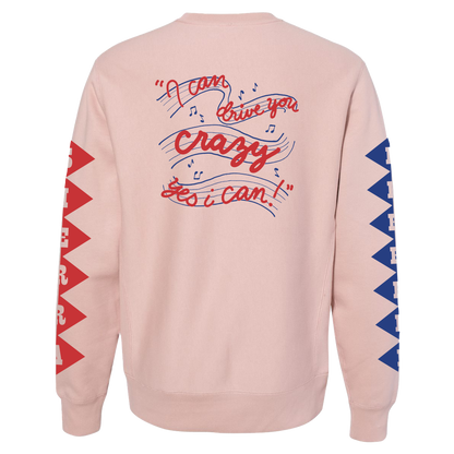 Crewneck Pink Masks