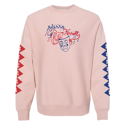 Crewneck Pink Masks