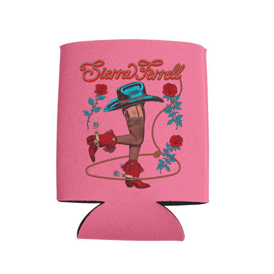 Koozie Pink Hat Legs