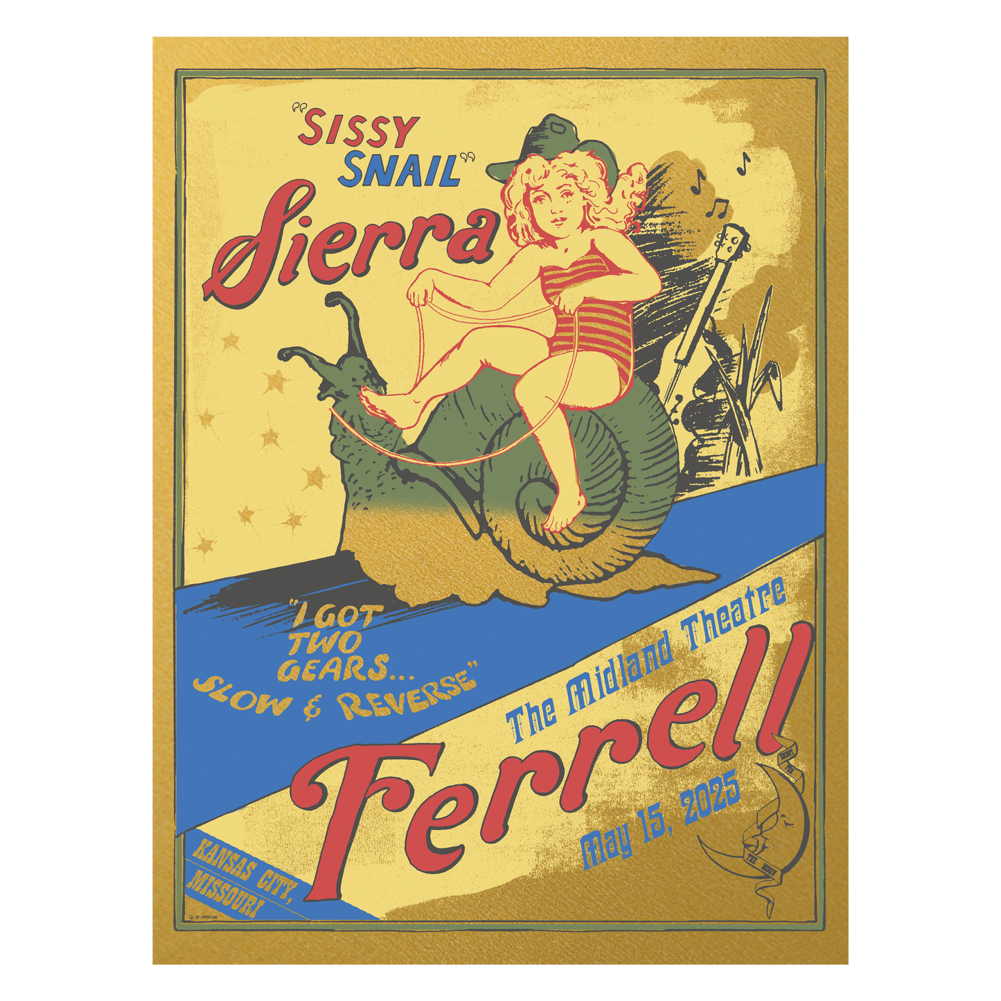 Poster Event Kansas City LIMITED FOIL