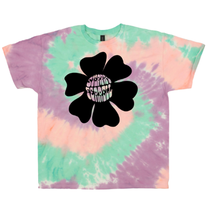 Tie Dye Flower Power Tee